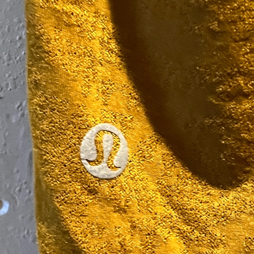 (NWOT) Lululemon Mustard Shirt - Picture 5 of 5